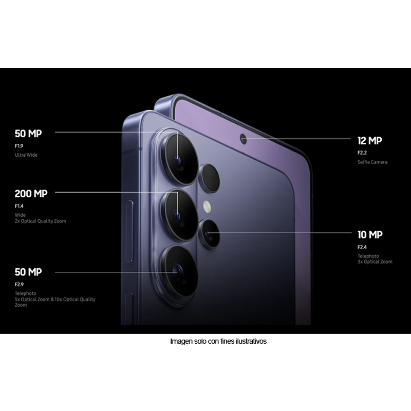 Celular Galaxy S26 Ultra Samsung | color negro | memoria 12gb + 512 almacenamiento