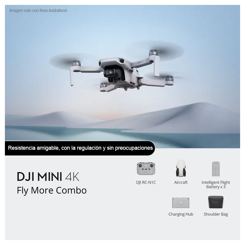Dron Mini 4K Fly More Combo | DJI