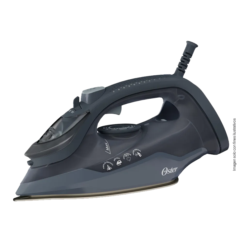 Plancha de vapor EOSTGCSTAC7002 Oster, incluye golpe de vapor vertical, cable giratorio 360°