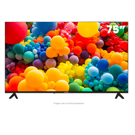 Televisor LED Smart 75" | CLED75SDL7 | Sankey