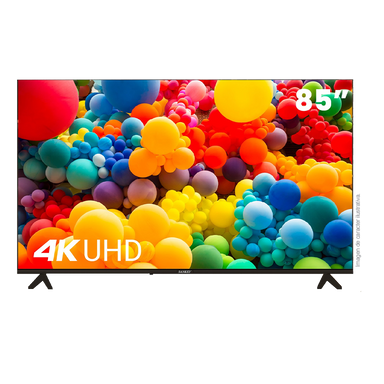 Televisor LED Smart 85" CLED85SDL7  Sankey, diseño Frameless, Sintonizador digital.