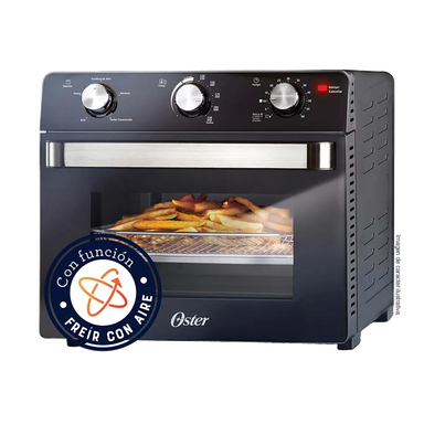 Horno freidora de aire TSSTTVMAF1NS de 22 litros, Oster, recubrimiento antiadherente, para facilitar la limpieza