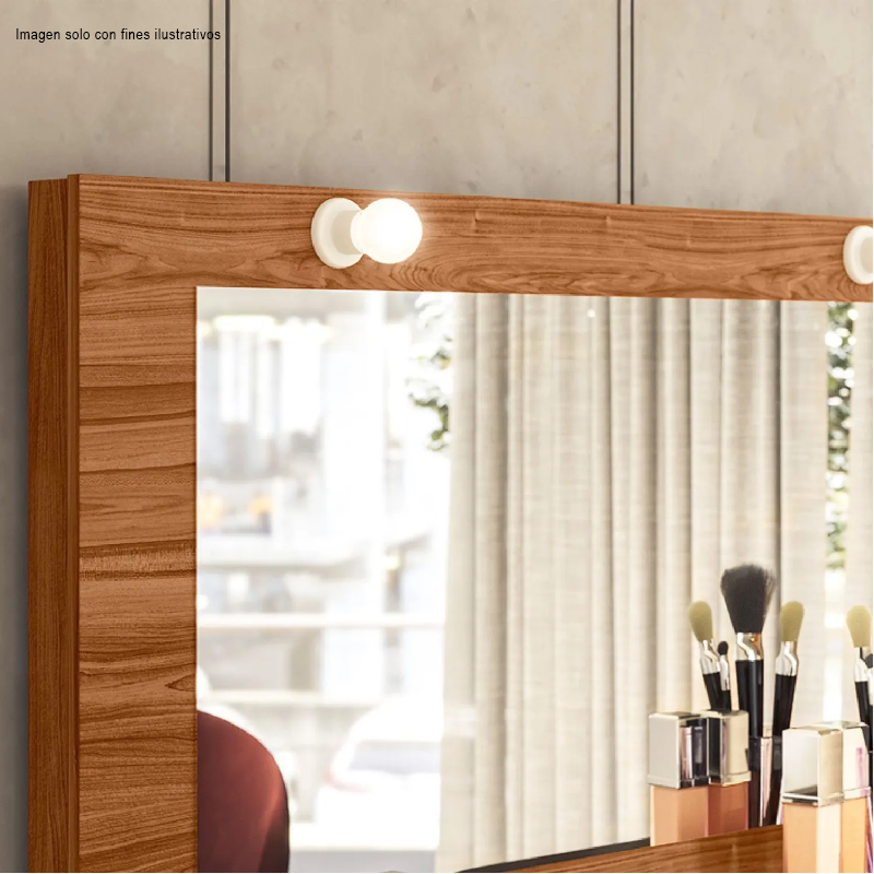 Tocador Camarim Gala Modelo: 3003038-758 color cinamonn