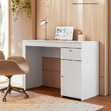 Escritorio modelo IRIS color blanco fosco