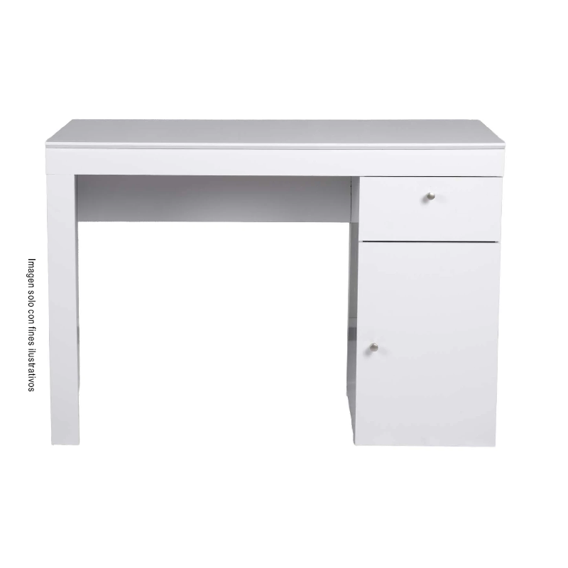 Escritorio modelo IRIS color blanco fosco