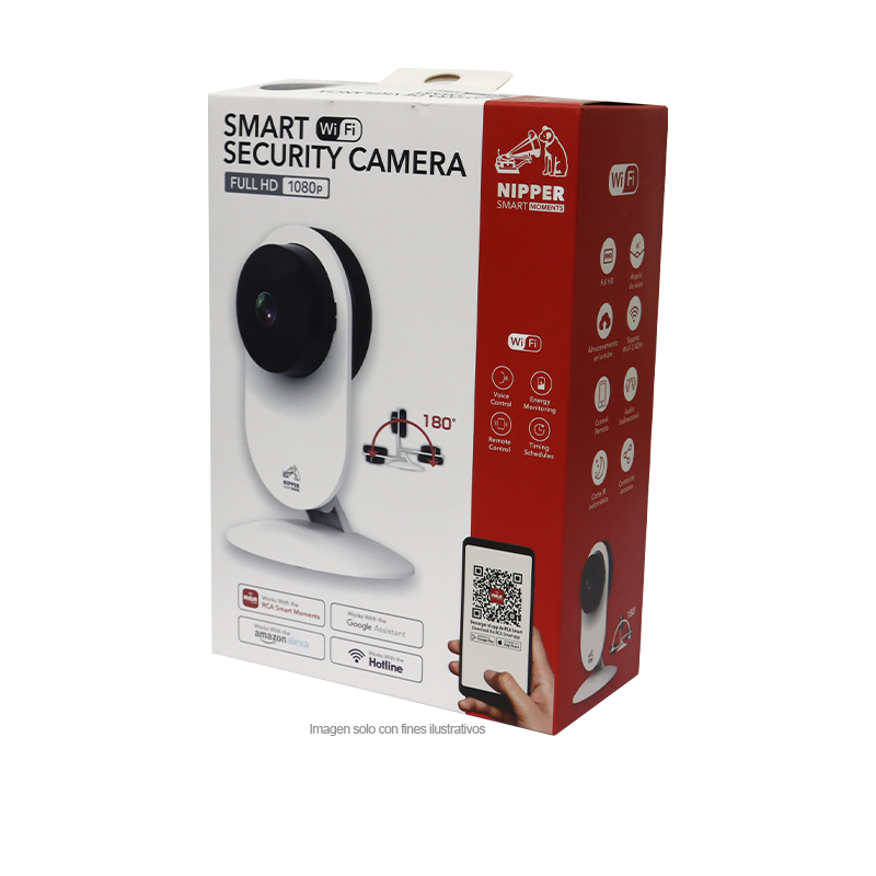 Cámara de vigilancia Smart RLSM29 RCA, Resolución FHD, detección de movimiento