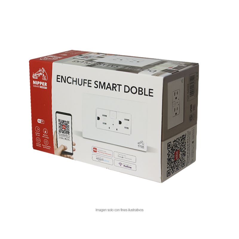 Enchufe Smart doble RLSM23, RCA Wifi