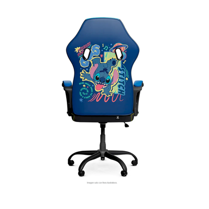 Silla Gaming  XTF-DC100ST Edición Stich, respaldo alto, reposabrazos acolchados .