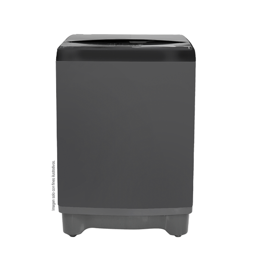 Lavadora automática 22kg, NWMA-2201LX  Nisato, de carga superior con bomba y tapa de vidrio
