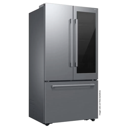 Refrigeradora French Door 30pc, RF80H30JETED Samsung, Tecnología AutoView, Diseño Zero Clearance Fit, Dispensador interno de agua