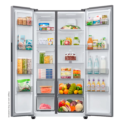 SAMSUNG REFRIGERADORA SIDE BY SIDE 18 PC RS40H53XDTED Inverter