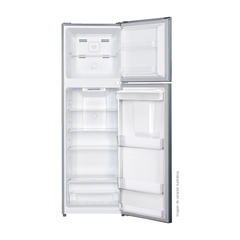 Refrigeradora 8 pc RF-1080SD Top Mount, Sankey , con dispensador de agua, tecnología Cooling No Frost.