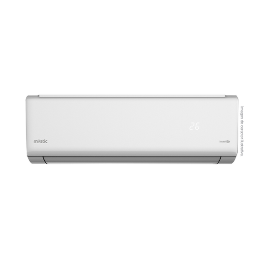 Aire acondicionadoSplit inverter, 18000 BTU, MY-INV2443 Mystic, Flujo de aire 4D, Brisa Suave, Tureria 100% cobre, Protección anticorrosiva Dual Golden Finn y Filtro de salud, SEER 21