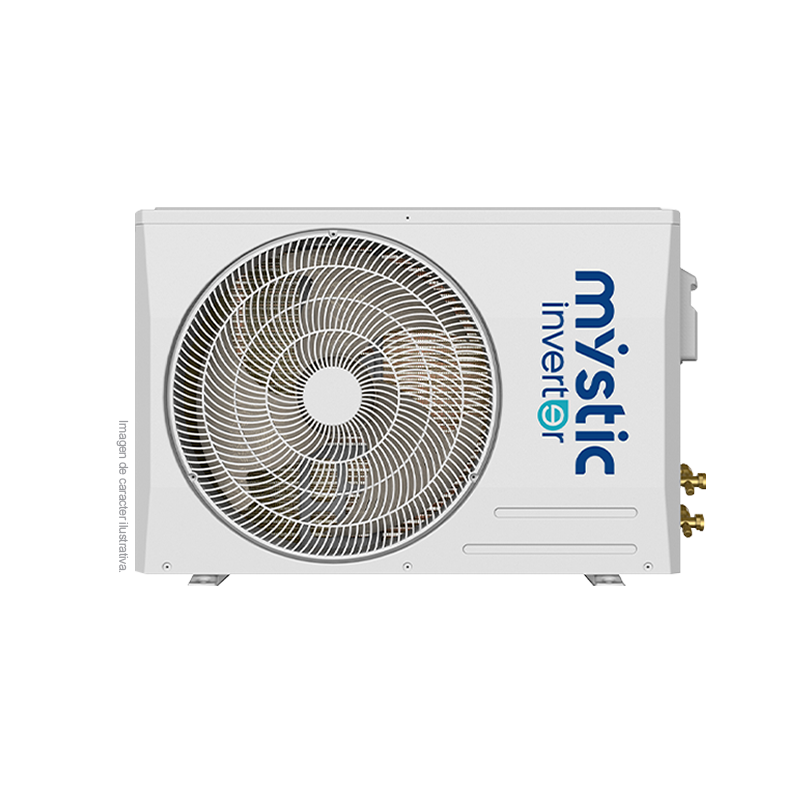 Aire acondicionadoSplit inverter, 18000 BTU, MY-INV2443 Mystic, Flujo de aire 4D, Brisa Suave, Tureria 100% cobre, Protección anticorrosiva Dual Golden Finn y Filtro de salud, SEER 21