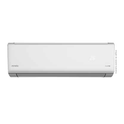 Aire acondicionad Split Inverter MY-INV3643 Mystic de 36000 BTU, Flujo de aire 4D, Brisa Suave, Tuberia 100% cobre, Protección anticorrosiva Dual Golden Finn y Filtro de salud, SEER 21.