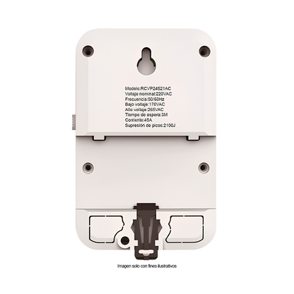 Protector de voltaje RCVP24521AC, 220V 45A, RCA