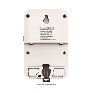 Protector de voltaje RCVP24521AC, 220V 45A, RCA