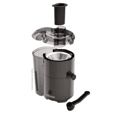 Extractor de jugo JE2500B Black and Decker, motor silencioso