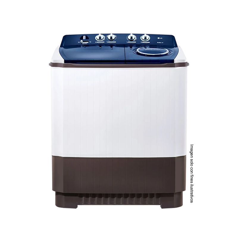 Lavadora semi automática | 15kg | WP15WAR LG. | sistema de lavado Roller JET
