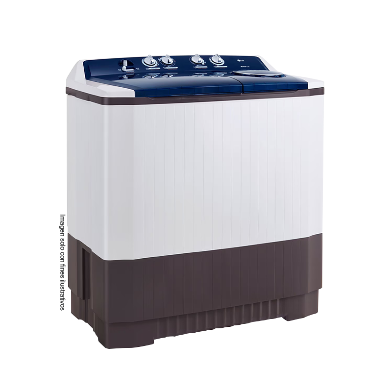 Lavadora semi automática | 15kg | WP15WAR LG. | sistema de lavado Roller JET