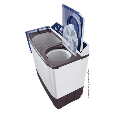 Lavadora semi automática | 15kg | WP15WAR LG. | sistema de lavado Roller JET