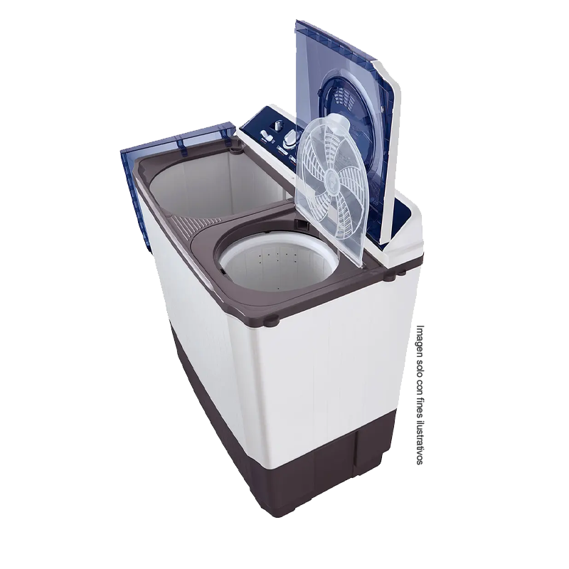 Lavadora semi automática | 15kg | WP15WAR LG. | sistema de lavado Roller JET