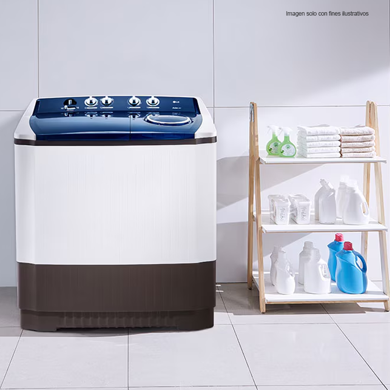 Lavadora semi automática | 15kg | WP15WAR LG. | sistema de lavado Roller JET