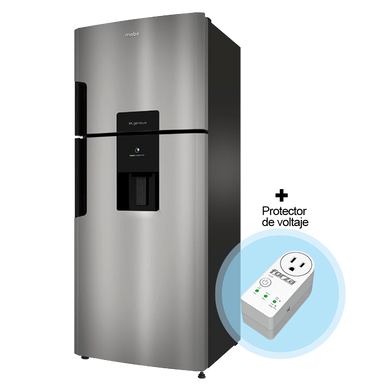 Combo de refrigeradora 15pc RMP450ZCAU Mabe + Protector de voltaje FVP-1201B Forza