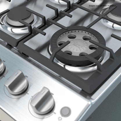 Estufa a gas 30" LWFR5050S Whirlpool, Horn con AirFryer