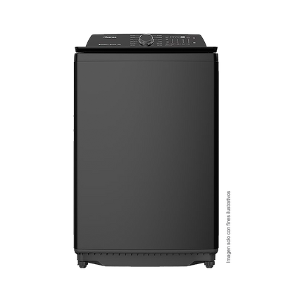 Lavadora 23kg, WT5I2323UBA Hisense, carga superior con agitador