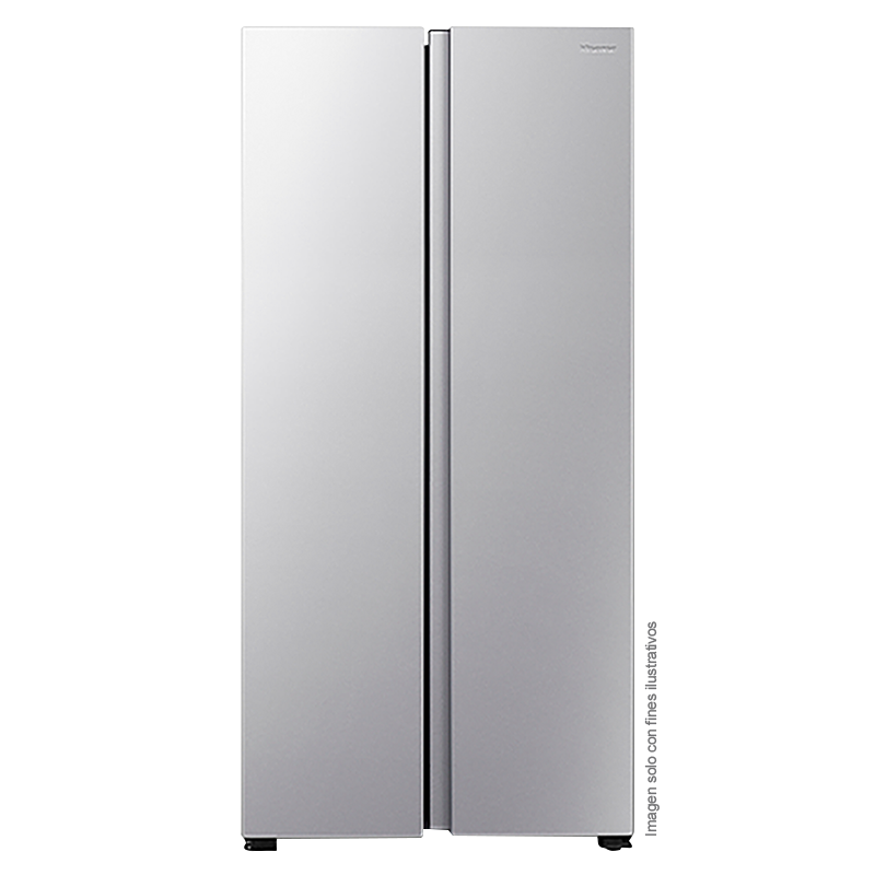 Refrigeradora Slim Fit, 15.6pc, RS3P428NEDA2; Hisense, Sistema Multi Airflow, acero inoxidable, No Frost