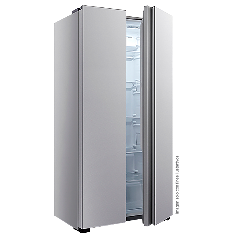 Refrigeradora Slim Fit, 15.6pc, RS3P428NEDA2; Hisense, Sistema Multi Airflow, acero inoxidable, No Frost