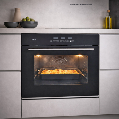Horno eléctrico empotrable PACIFIC 76 Air-A, Drija, capacidad de 78 litros. control digital.