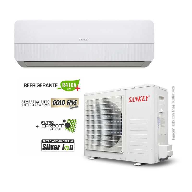 Aire acondicionado Split Básico, 18000 BTU, ES18R410G1 Sankey