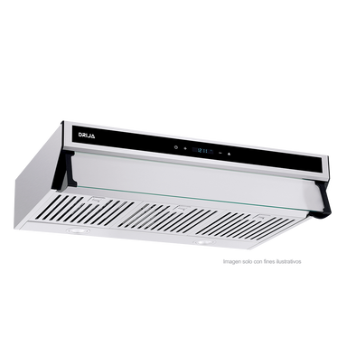Extractor de grasa, Slim Touch 90, Drija, panel digital, tipo de montaje en pared, voltaje 110V - 60 Hz