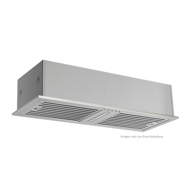 Extractor de grasa empotrable 74,8cm, modelo Invisible 76-I Drija, acero inoxidable, extracción de 650MCH, voltaje 120V-60Hz