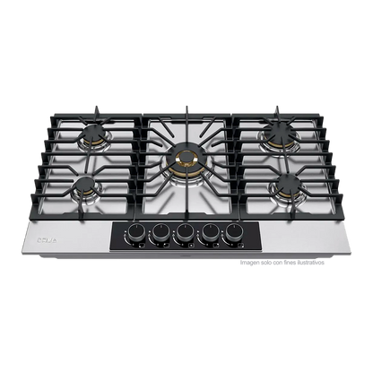 DRIJA ESTUFA A GAS, LAZIO 76, ACERO INOXIDABLE 304, 76 CM VOLTAJE DE 110-220V/50-60Hz