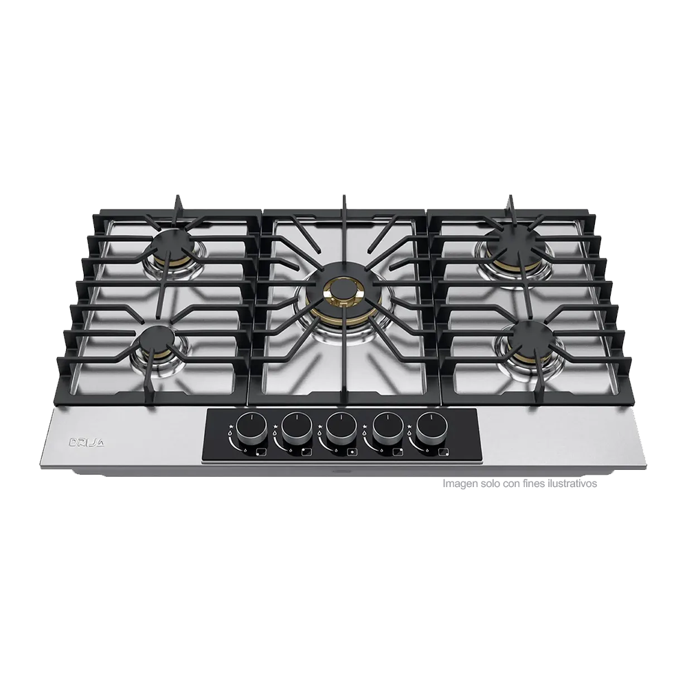 DRIJA ESTUFA A GAS, LAZIO 76, ACERO INOXIDABLE 304, 76 CM VOLTAJE DE 110-220V/50-60Hz
