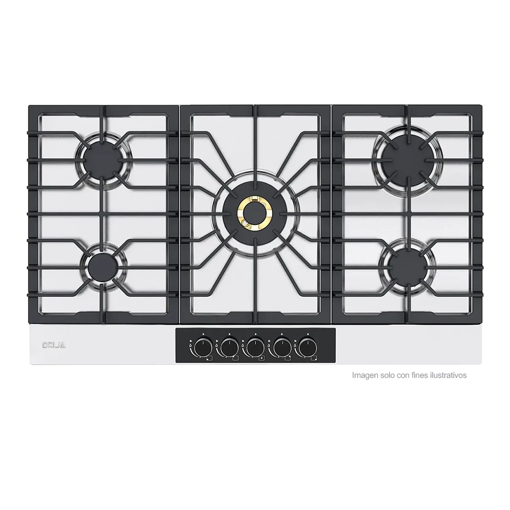 DRIJA ESTUFA A GAS, LAZIO 76, ACERO INOXIDABLE 304, 76 CM VOLTAJE DE 110-220V/50-60Hz