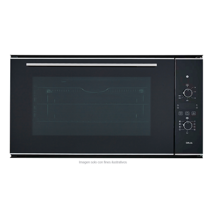 Horno eléctrico empotrable AMÉRICA 90 AIR-A Drija, 105 litros, 8 funciones de calentamiento, control táctil | manual perillas, sistema True Convection, voltaje 220V, potencia 3400W