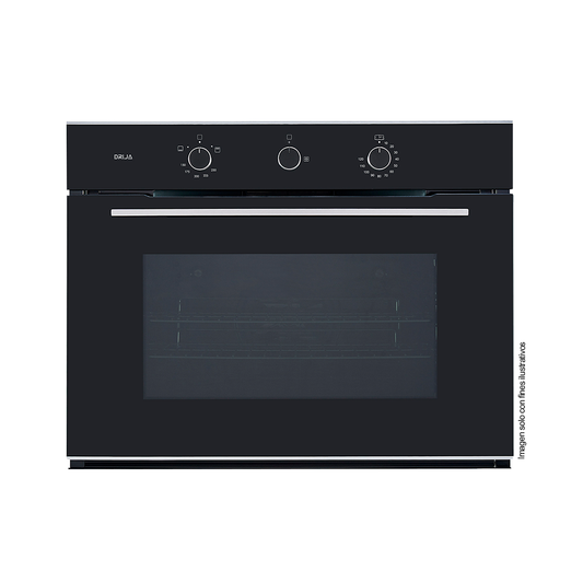 Horno gas grill empotrable, 78 litros, ROMA 76 GAS GRILL, Drija, 75.5 cm
