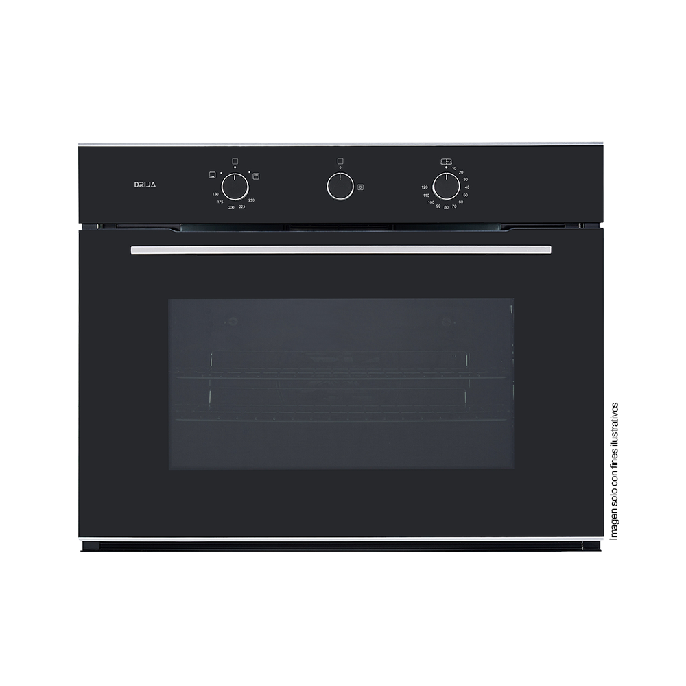 Horno gas grill empotrable, 78 litros, ROMA 76 GAS GRILL, Drija, 75.5 cm