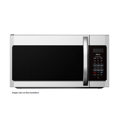 Horno microondas empotrable de convección con extractor, 42 litros, VARENNA 42L-I, Drija, 75.9 cm
