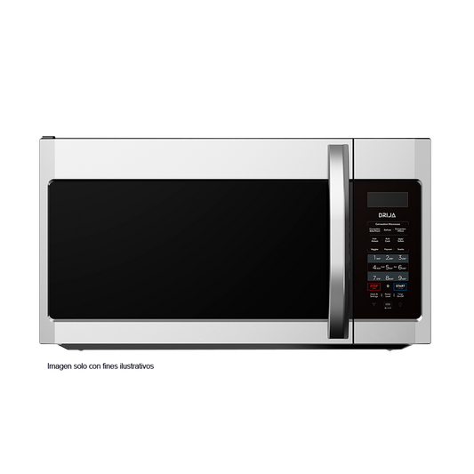 Horno microondas empotrable de convección con extractor, 42 litros, VARENNA 42L-I, Drija, 75.9 cm