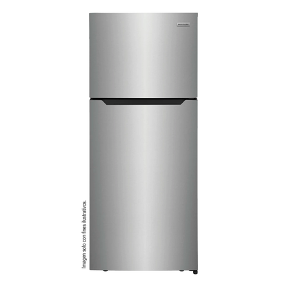 Refrigeradora Top Mount 18pc, FFHT1822UV  Frigodaire, color acero inoxidable cepillado, iluminación LED.