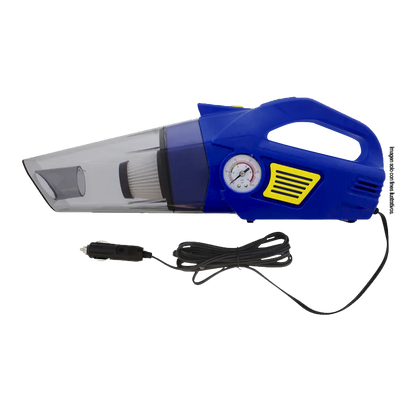 Aspiradora 991-2306104, 3 en 1 c/compresor de aire y LED 12V Good Year
