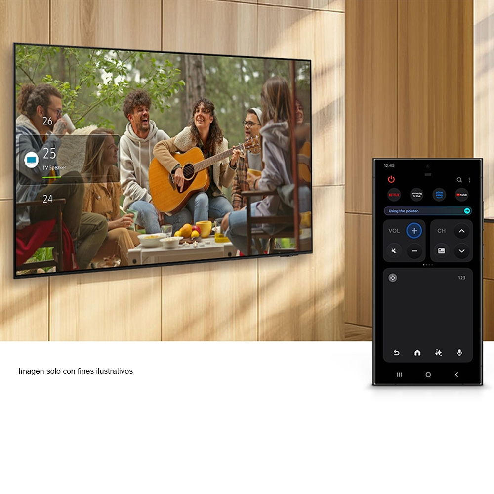 Televisor Mini LED Smart 55", UN55M70HAPXPA Samsung.