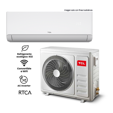 Aire acondicionado Split Inverter 18000BTU modelo TAC18CSDISZG TCL, Serie Savein AI