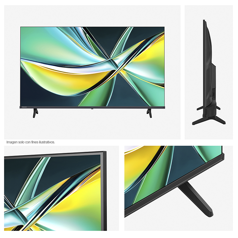 Televisor 40" QLED Smart | serie Q4 modelo 40Q4SV | Hisense