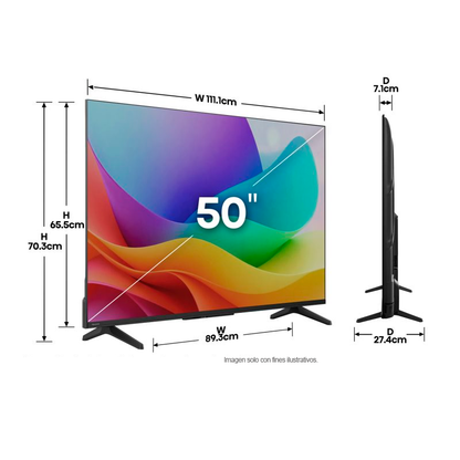 Televisor 40" QLED Smart | serie Q4 modelo 40Q4SV | Hisense